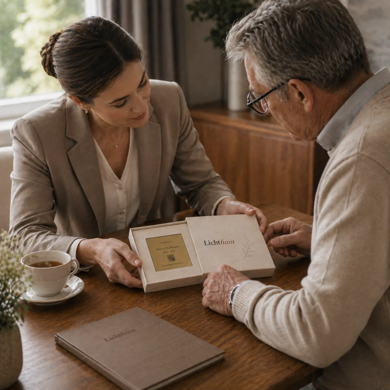 Lichthain-Beratungsgespräch mit Partner